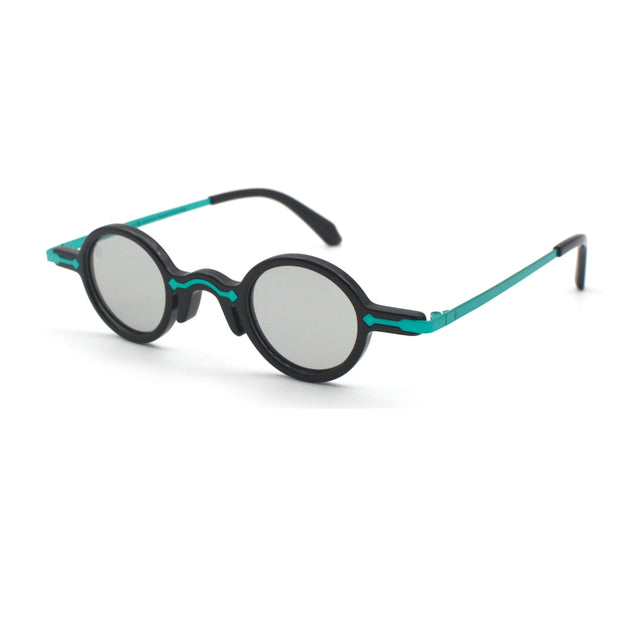 Freesbee Onyx Renkli Fotokromik Lensli Metal-Asetat Unisex Güneş Gözlüğü