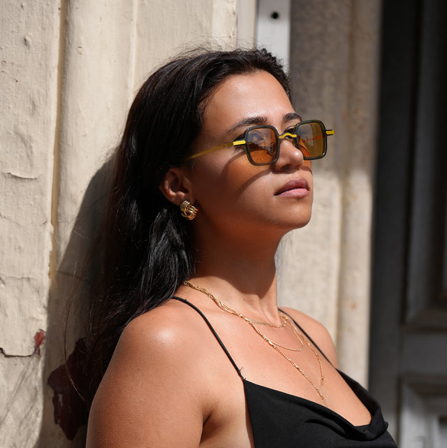 Freesbee Venice Renkli Fotokromik Lensli Metal-Asetat Unisex Güneş Gözlüğü