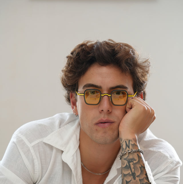 Freesbee Venice Renkli Fotokromik Lensli Metal-Asetat Unisex Güneş Gözlüğü