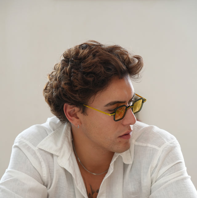 Freesbee Venice Renkli Fotokromik Lensli Metal-Asetat Unisex Güneş Gözlüğü