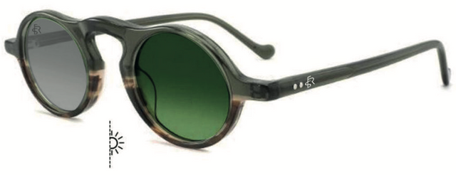 Freesbee Lamont Renkli Fotokromik Lensli Asetat Unisex Güneş Gözlüğü