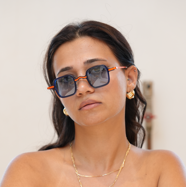 Freesbee Venice Renkli Fotokromik Lensli Metal-Asetat Unisex Güneş Gözlüğü