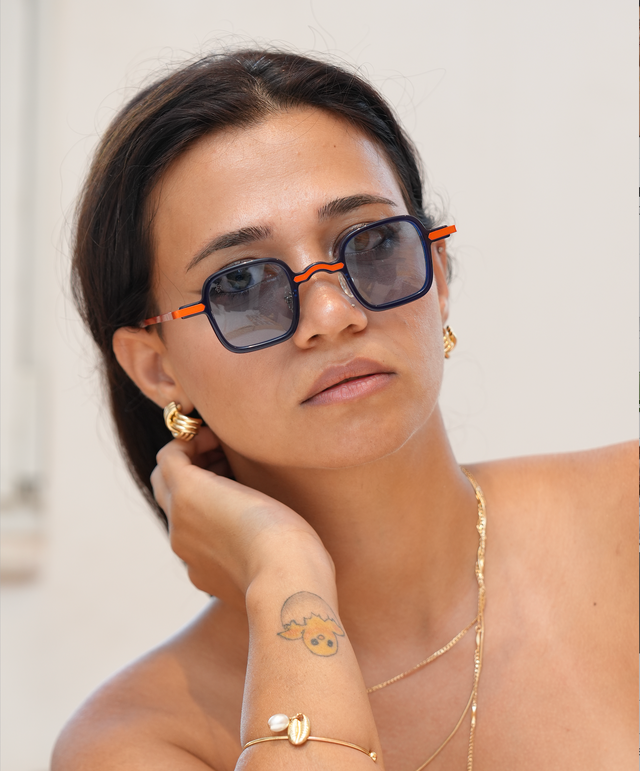 Freesbee Venice Renkli Fotokromik Lensli Metal-Asetat Unisex Güneş Gözlüğü