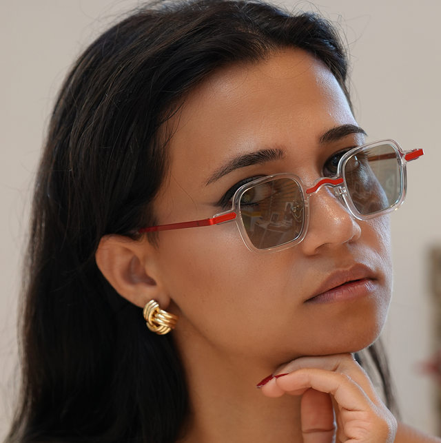 Freesbee Venice Renkli Fotokromik Lensli Metal-Asetat Unisex Güneş Gözlüğü