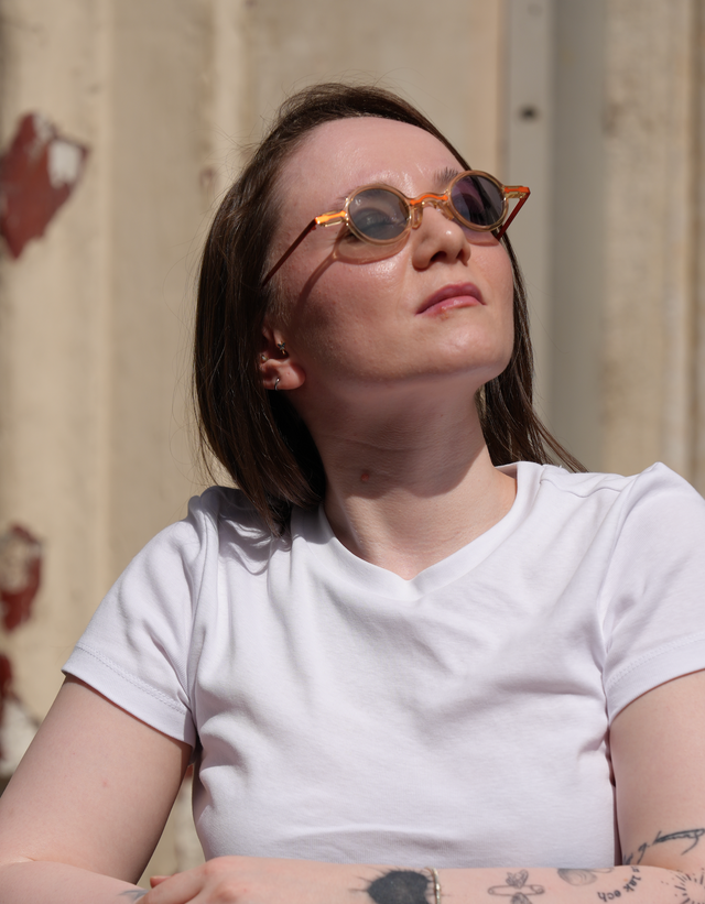 Freesbee Onyx Renkli Fotokromik Lensli Metal-Asetat Unisex Güneş Gözlüğü