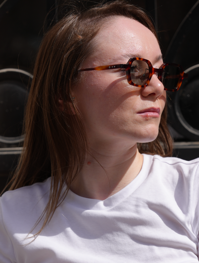 Freesbee Nelson (Renkli Fotokromik Lens) Asetat Unisex Güneş Gözlüğü