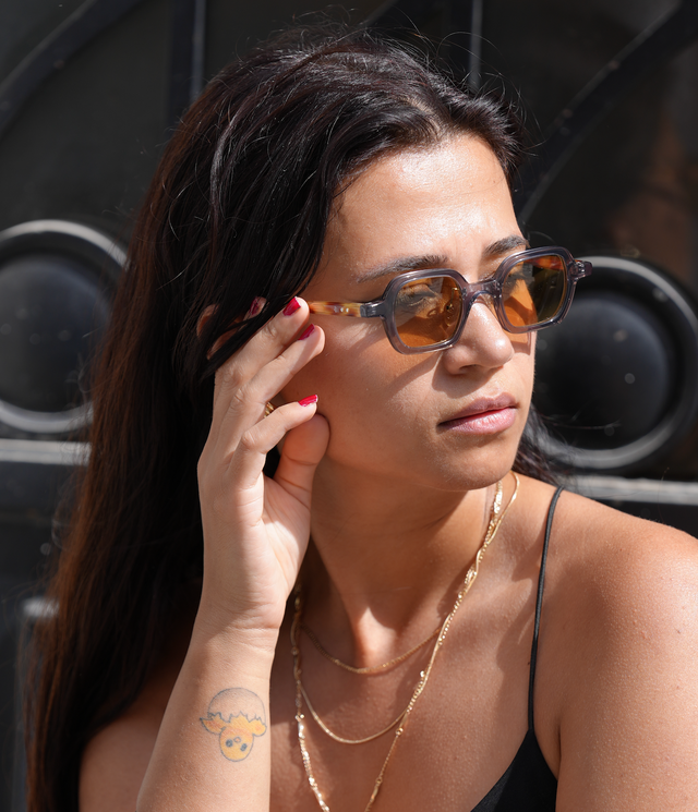 Freesbee Nelson (Renkli Fotokromik Lens) Asetat Unisex Güneş Gözlüğü