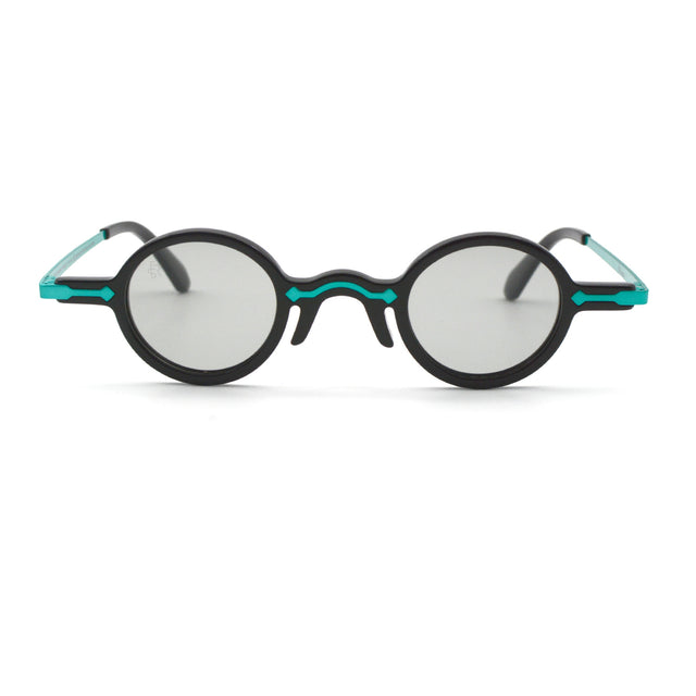 Freesbee Onyx Renkli Fotokromik Lensli Metal-Asetat Unisex Güneş Gözlüğü