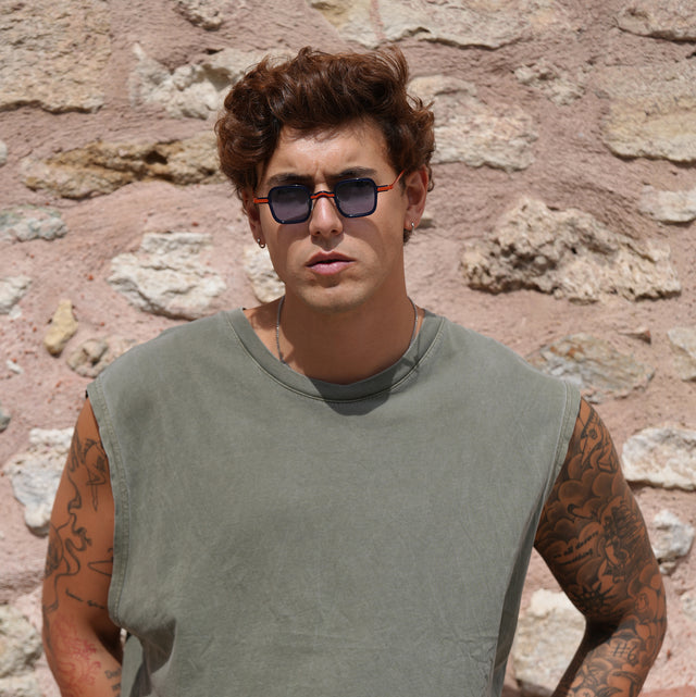 Freesbee Venice Renkli Fotokromik Lensli Metal-Asetat Unisex Güneş Gözlüğü