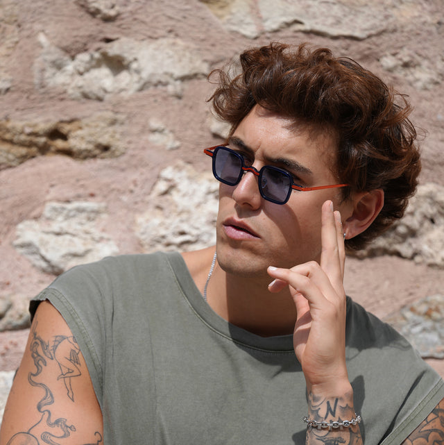 Freesbee Venice Renkli Fotokromik Lensli Metal-Asetat Unisex Güneş Gözlüğü