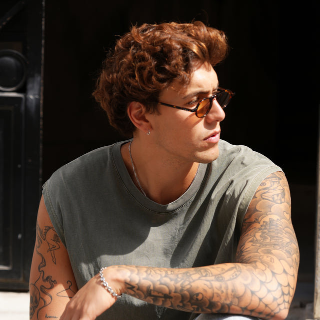 Freesbee Lamont Renkli Fotokromik Lensli Asetat Unisex Güneş Gözlüğü