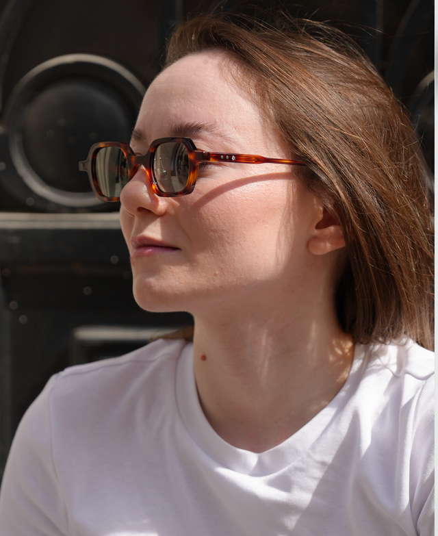 Freesbee Nelson (Renkli Fotokromik Lens) Asetat Unisex Güneş Gözlüğü