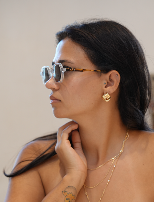 Freesbee Nelson Asetat Unisex Güneş Gözlüğü