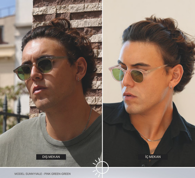 Freesbee Sunnyvale Color Changing Asetat Unisex Güneş Gözlüğü